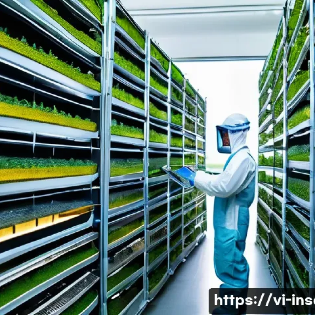 곤충 사료 시장 동향 - A modern automated insect farm in Southeast Asia specializing in black soldier fly larvae production...